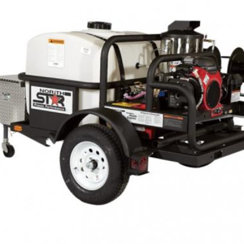 Trailer Hidrolavadora Autónoma NorthStar AC 4000 Psi 15 Litros Honda GX630 Cat Pump